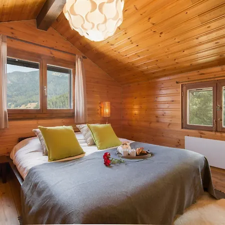 Cozy Mountain Getaway Les Marmottes ホテル ラ・ズマ